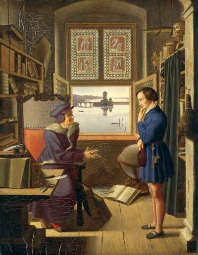 Mephisto and the Student by Julius Oldach